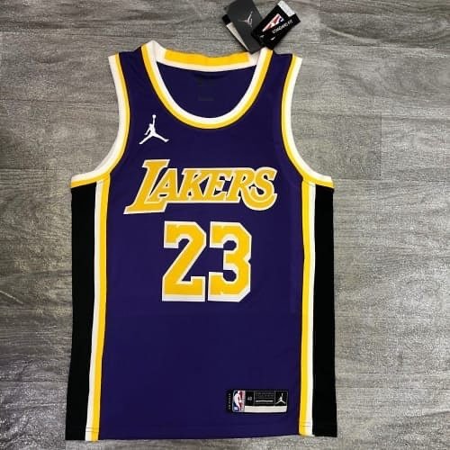 LeBron James #23 Los Angeles Lakers - Purple - JerseyAve - Marketplace