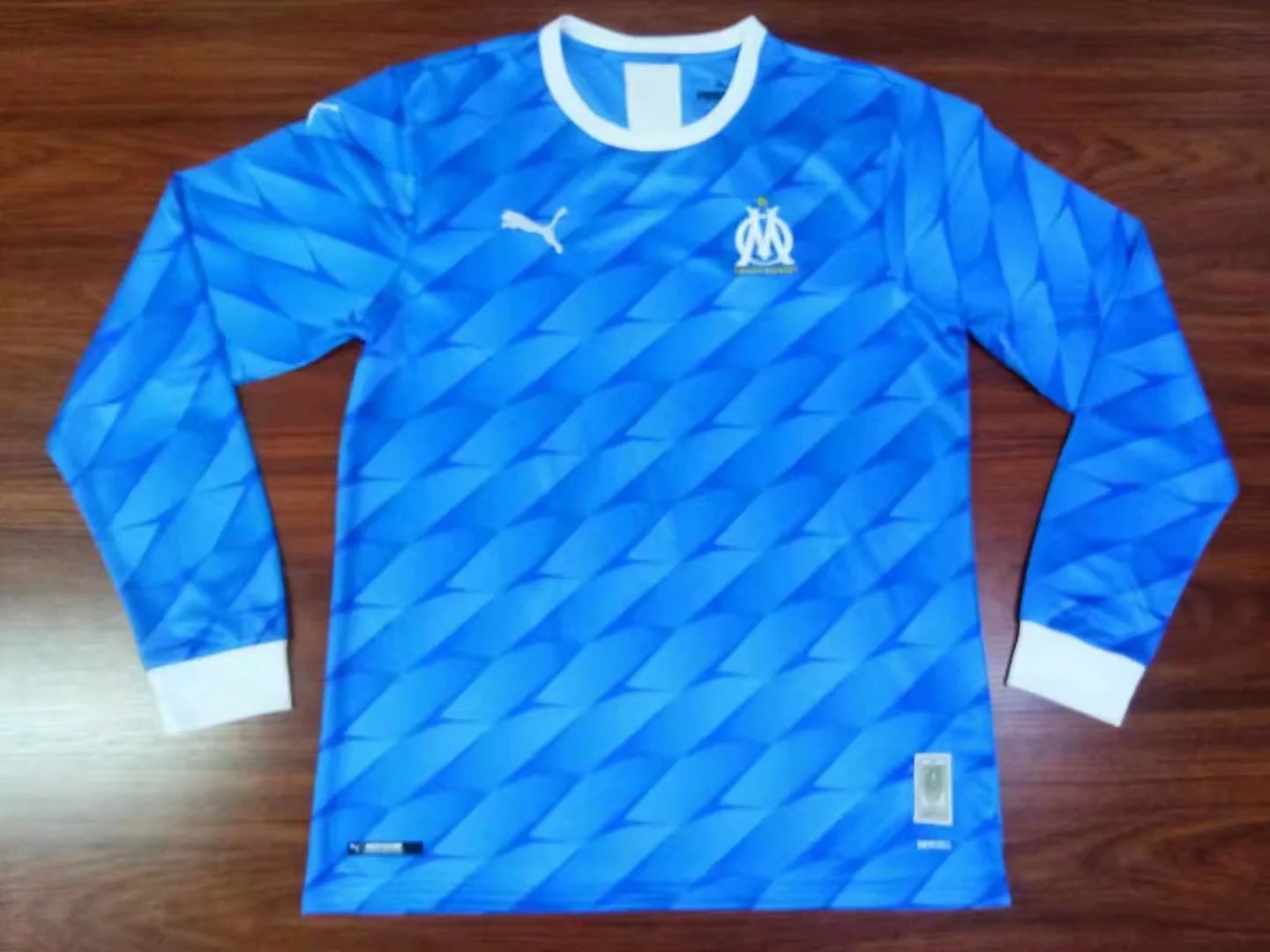 OM Olympique Marseille blue long sleeve 19-20