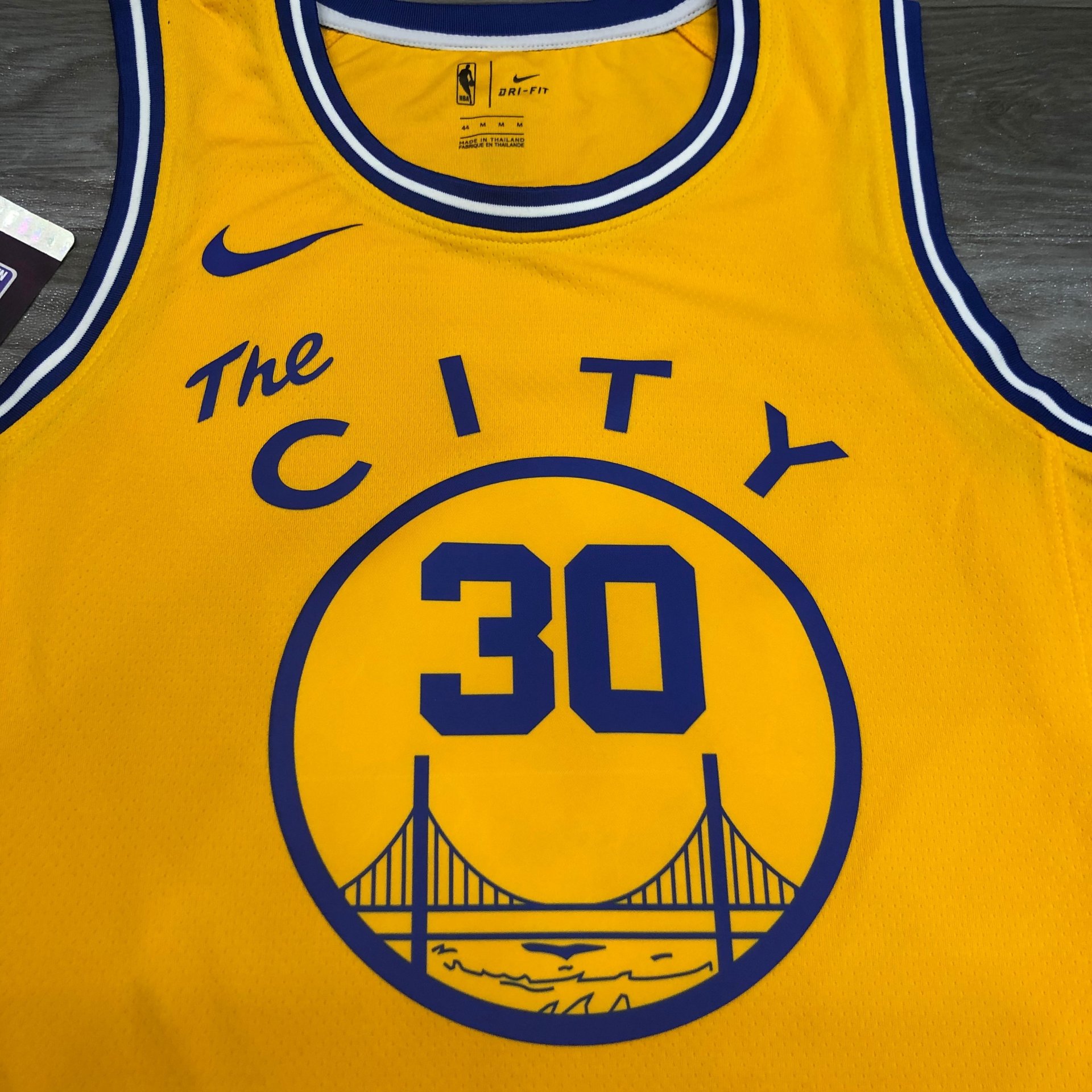 White Blue Yellow Colour Curry 30 Jersey Imported Quality – Luxury D'Allure