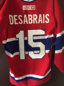 Montréal canadien (Desabrais) size M