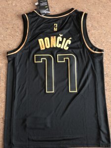 Luka Dončić - Dallas Mavericks *Black / Gold*
