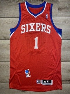 Michael Carter-Williams MCW Size L+2 76ers Game Issued Jersey Adidas Rev30 2014