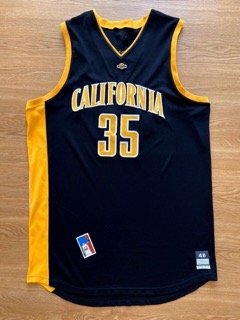 Devon Hardin Cal NCAA Basketball Procut Game Jersey California Golden Bears