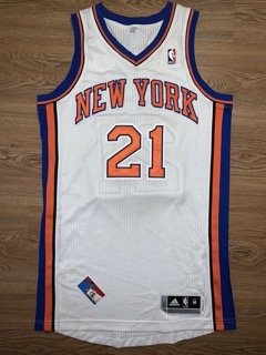 Iman Shumpert NY Knicks Adidas Rev30 Twill Authentic NBA Jersey Mens size M+2
