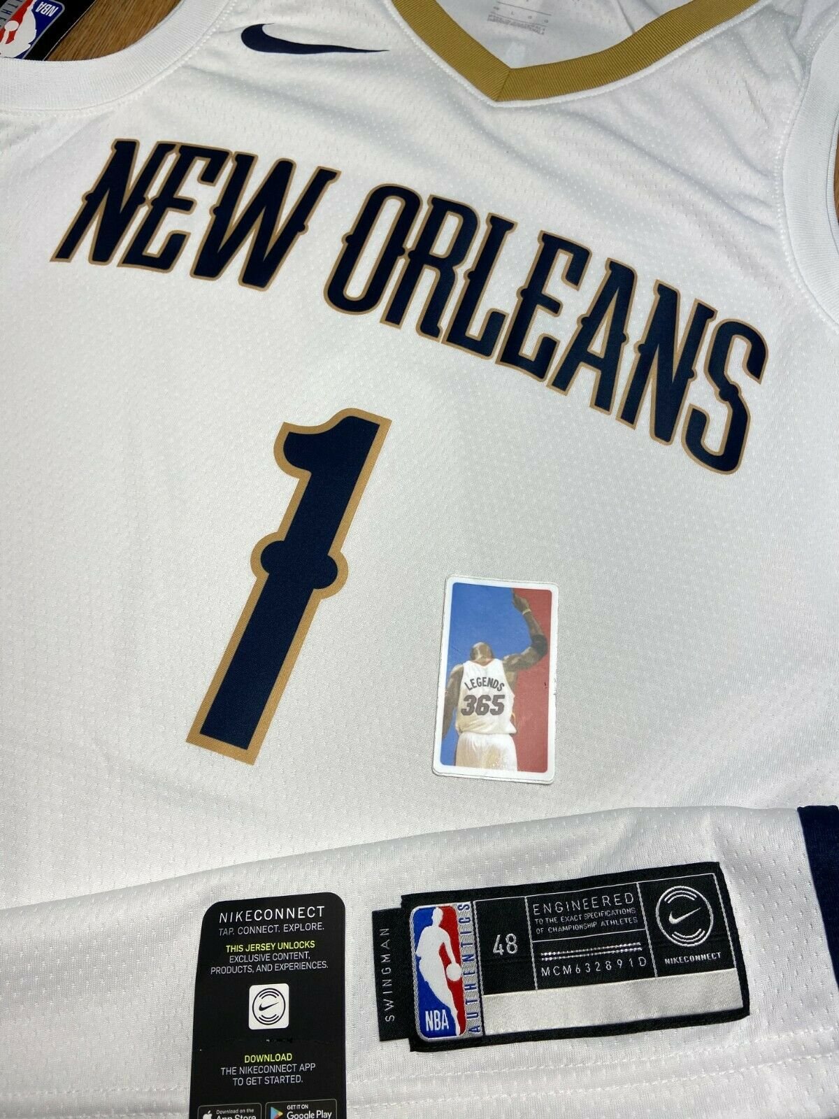 pelicans swingman jersey