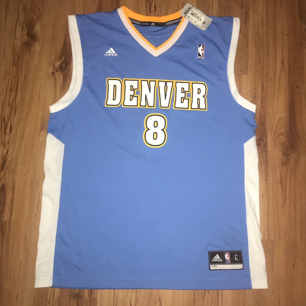 NBA Denver Nuggets Danilo Gallinari #8 jersey Adidas shirt basketball