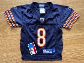Rex Grossman Chicago Bears Toddler Jersey NFL Reebok Football Blue Boys Size 2T