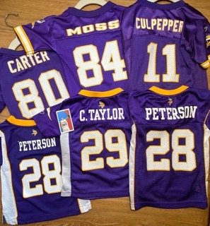 Chester Taylor Minnesota Vikings Reebok NFL Toddler Jersey Boys Purple Size 2T