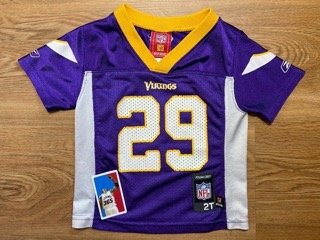 Chester Taylor Minnesota Vikings Reebok NFL Toddler Jersey Boys Purple Size 2T