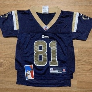 Torry Holt Size 2T St. Louis LA Rams NFL Reebok Toddler Jersey Football