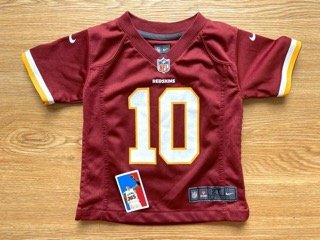 Robert Griffin RG3 Washington Redskins NFL Football Toddler Jersey Nike Size 2T