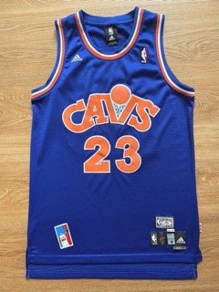 Lebron James Cleveland Cavaliers Swingman Adidas Hwc Size M Men’s Cavs Blue Used