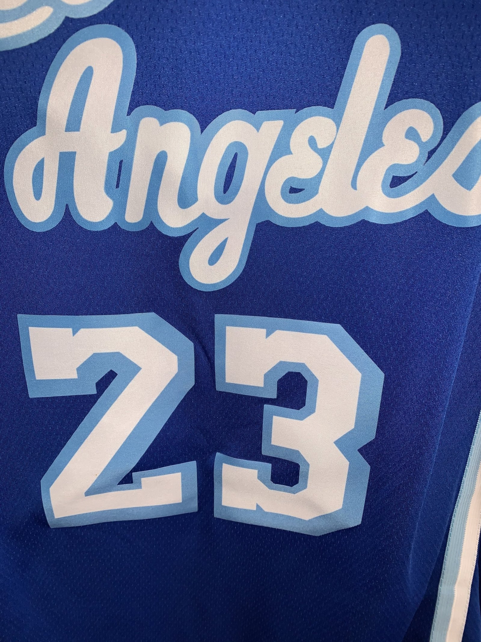 lebron james blue jersey