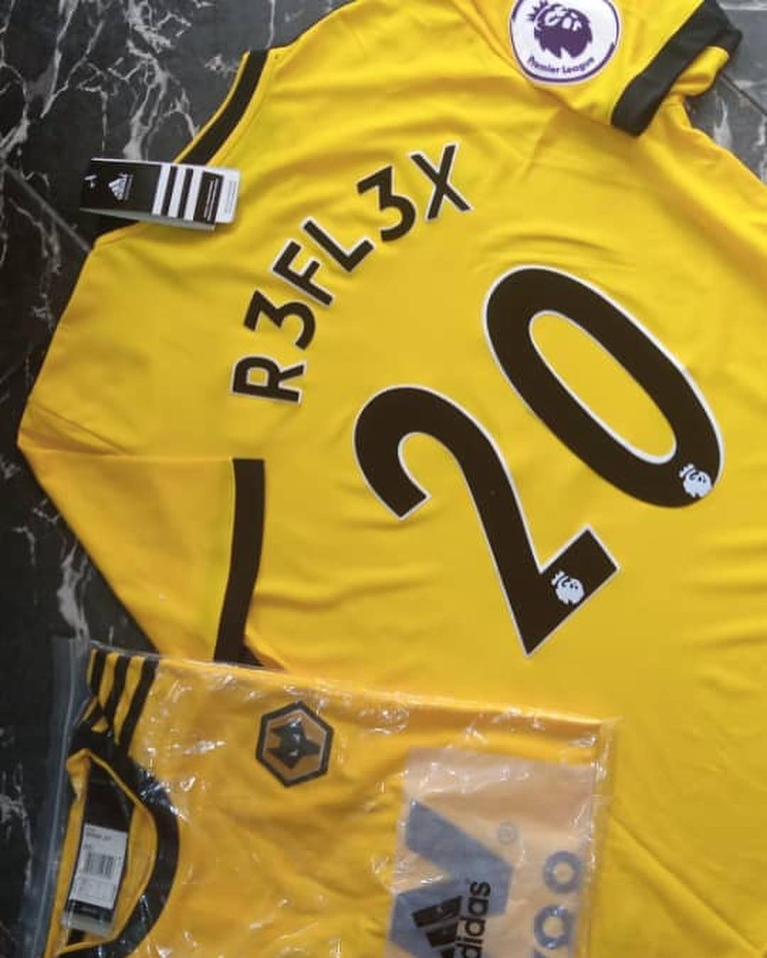 Wolves home kit 2018/19 season