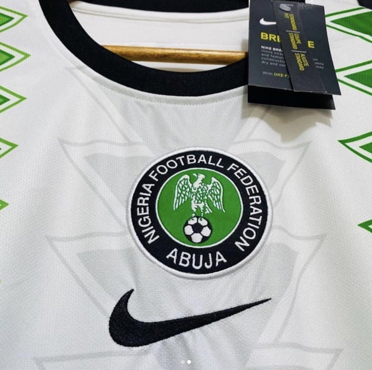 Nigerian latest Nike jersey