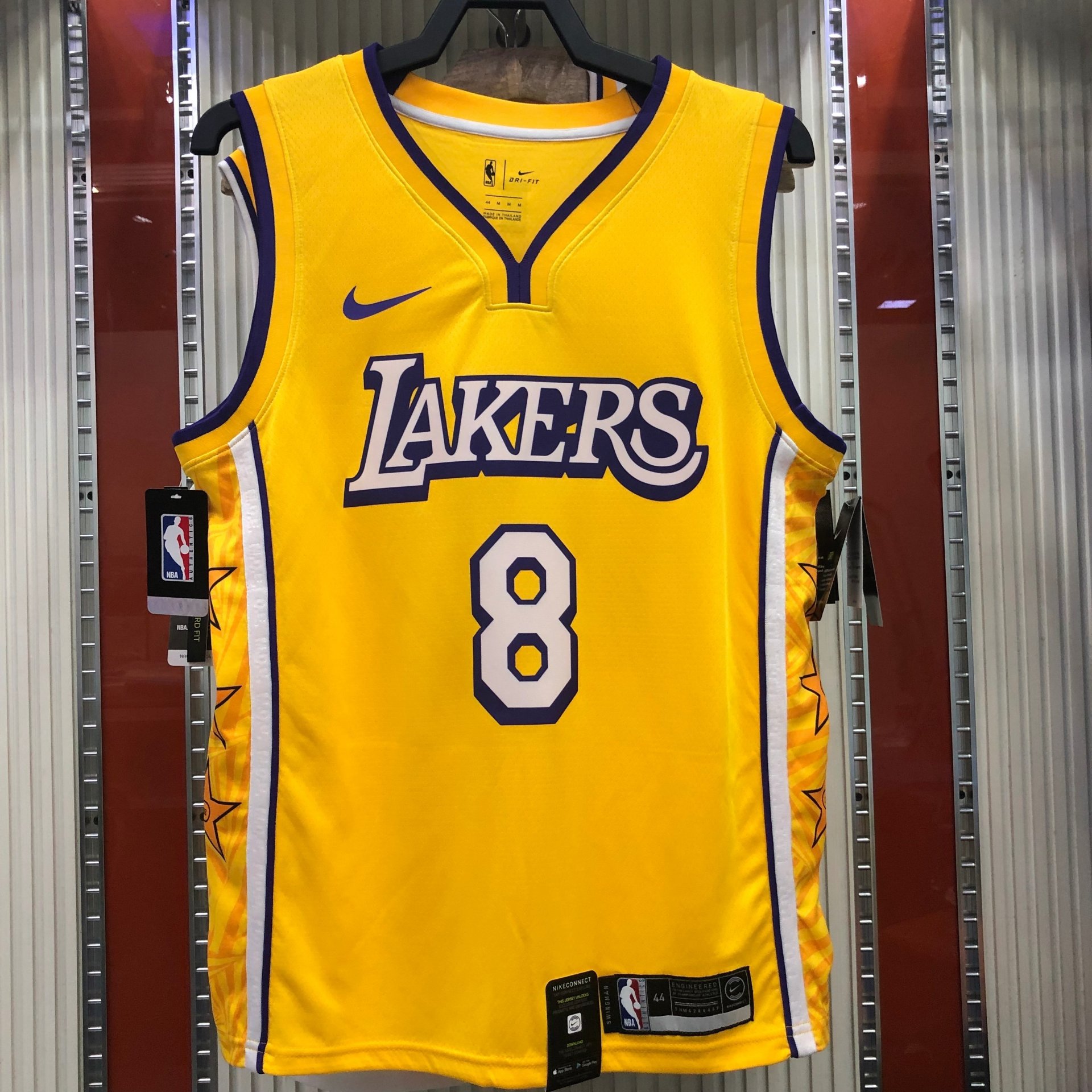 Kobe Bryant No.8 - 2018-19 Los Angeles Lakers City Edition Jersey