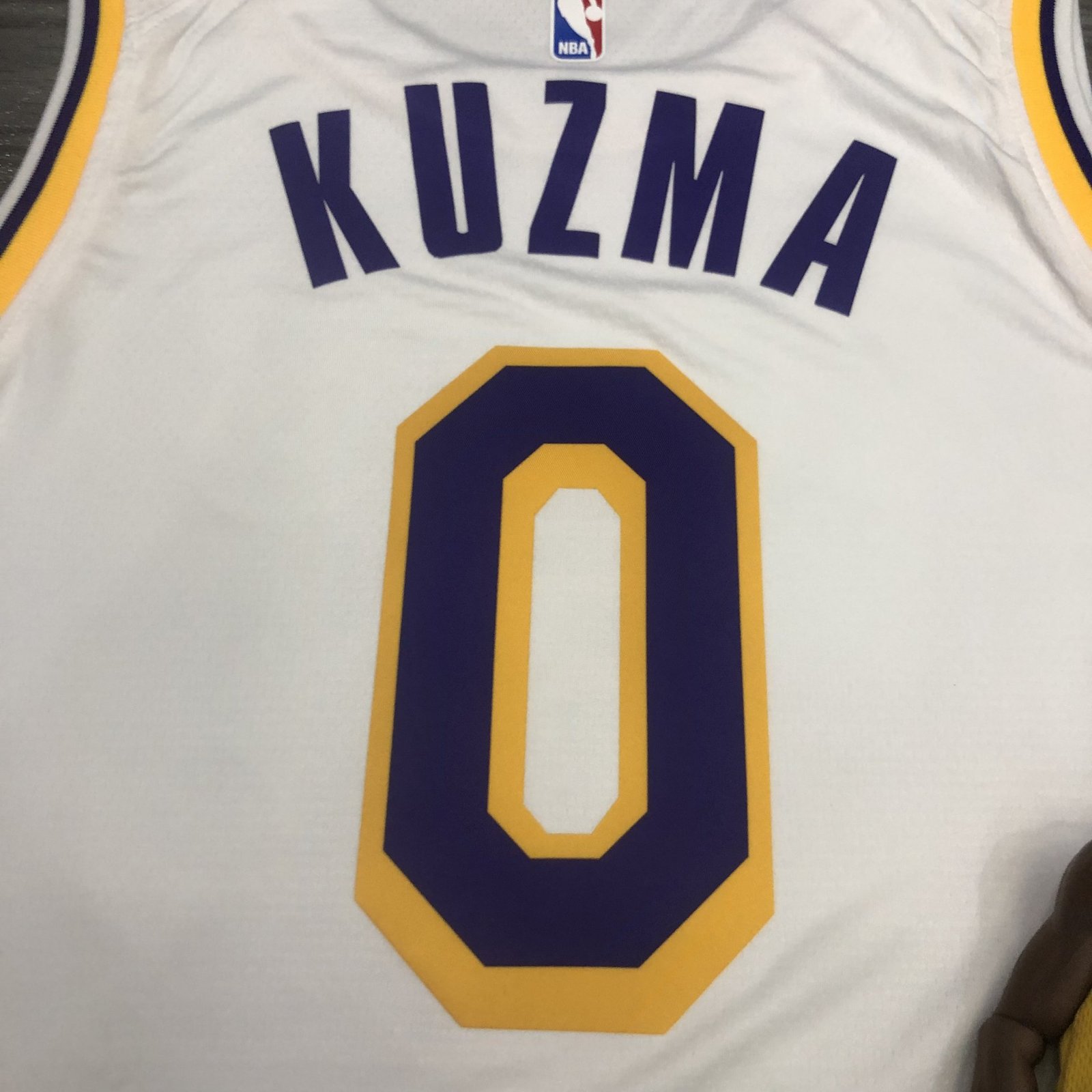Kyle Kuzma - Los Angeles Lakers #0 *white*