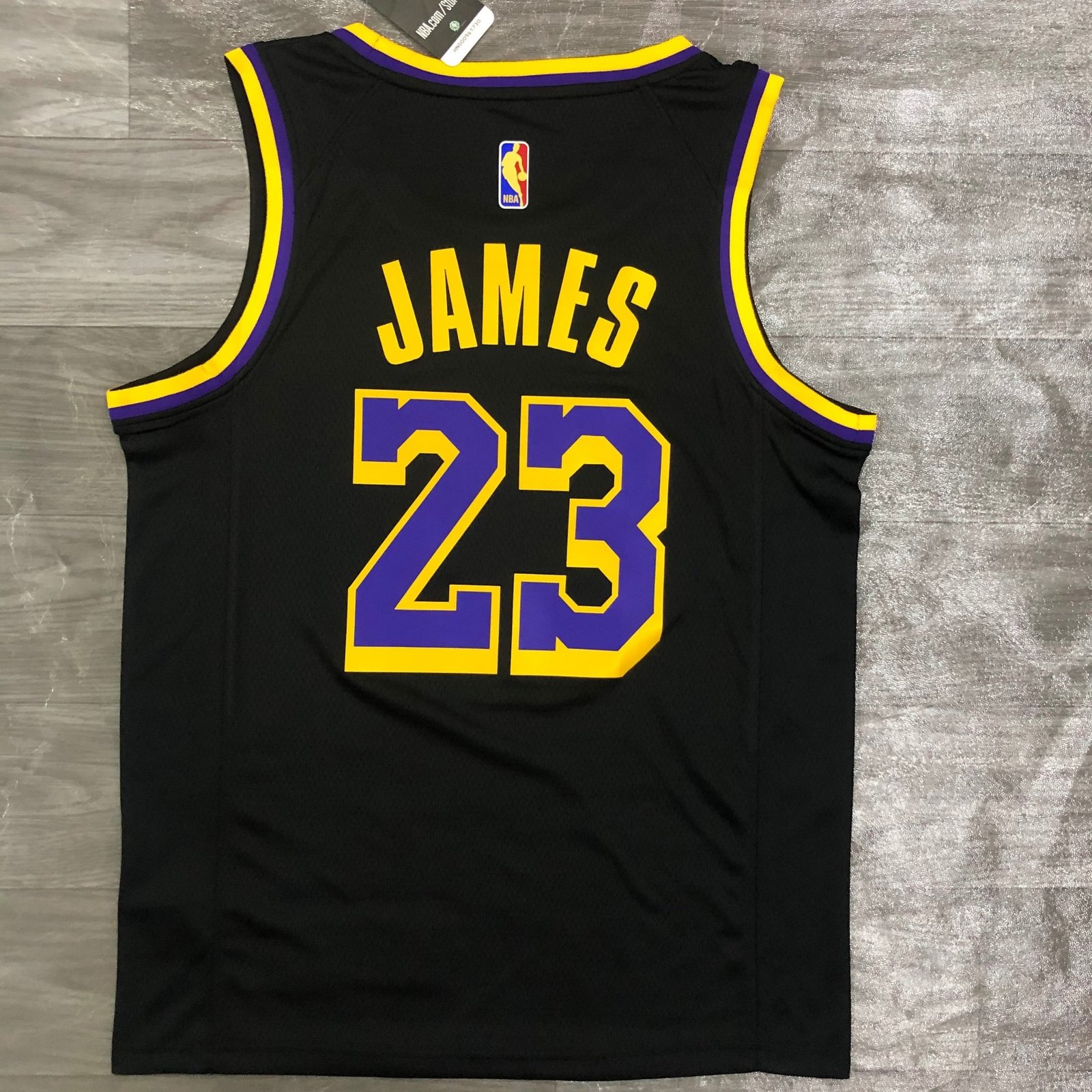 Lebron James Los Angeles Lakers - Black/Yellow #23 *EARNED EDITION*