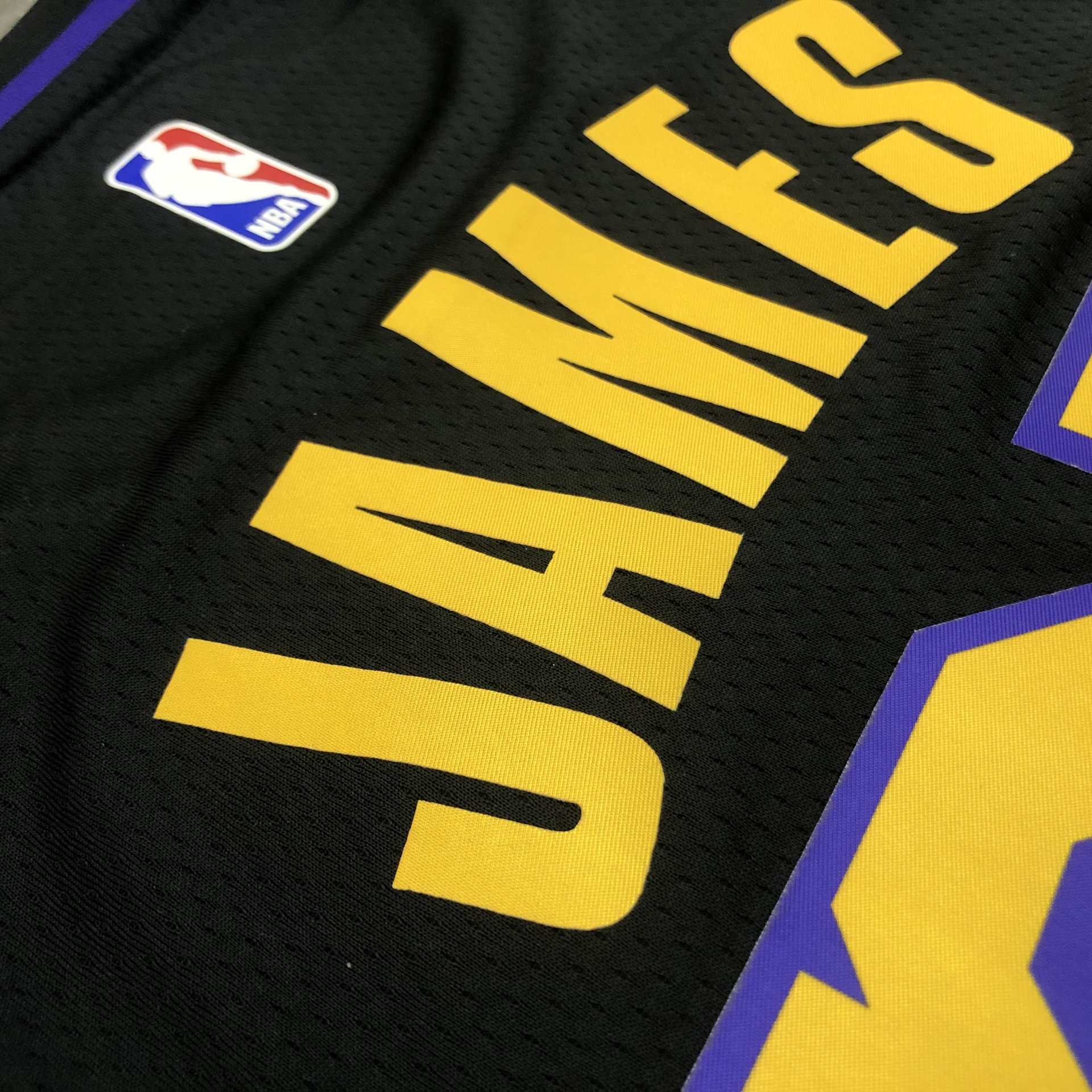 Nike LeBron James #23 Los Angeles Lakers Earned Tunisia