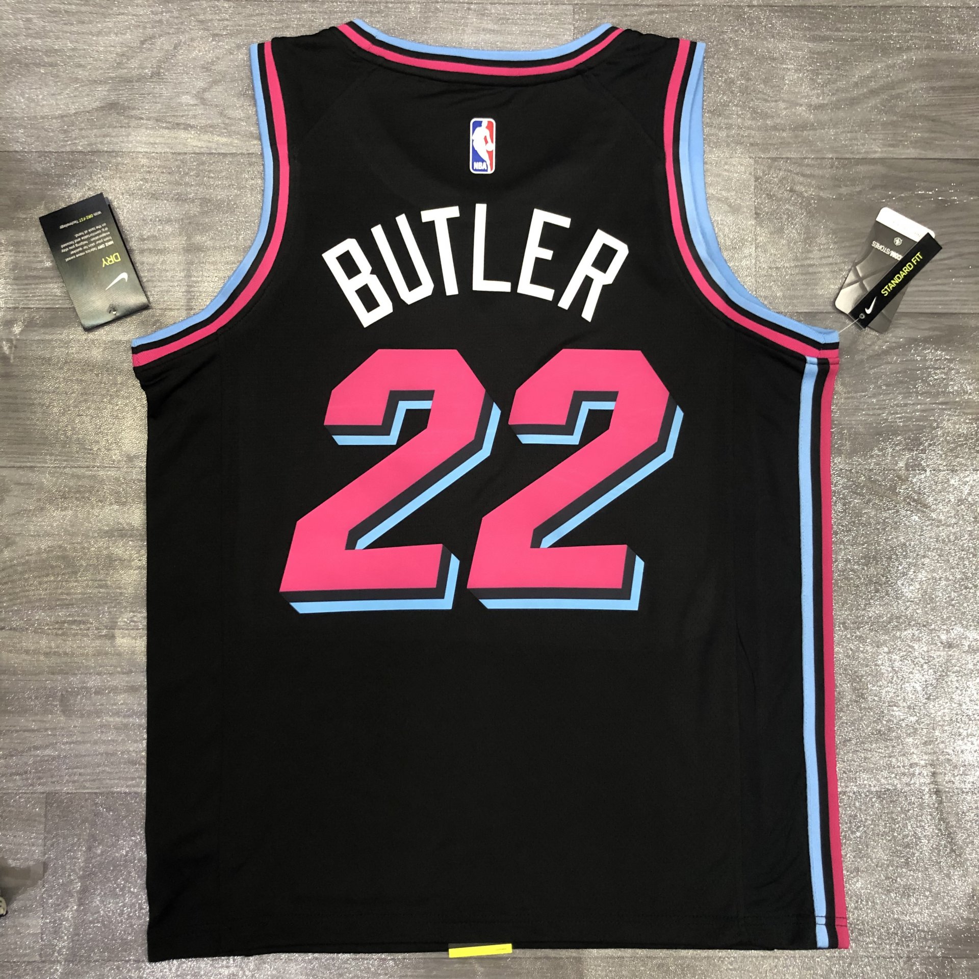 Nike Miami Heat Vice City Swingman Basketball Jersey Pink M L XL