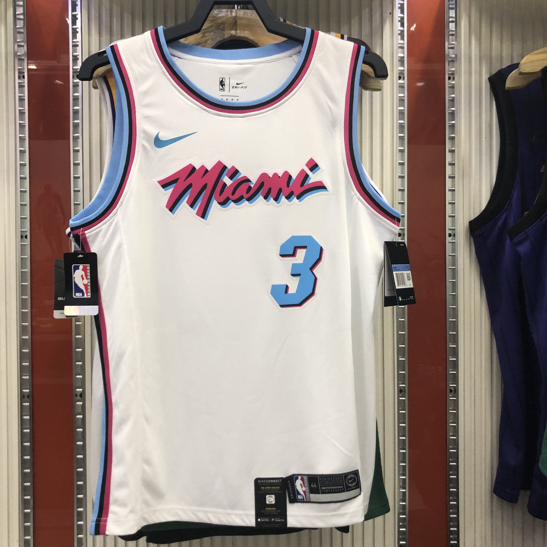 Download HD Dwyane Wade Nike Miami Heat Vice Uniform City Edition