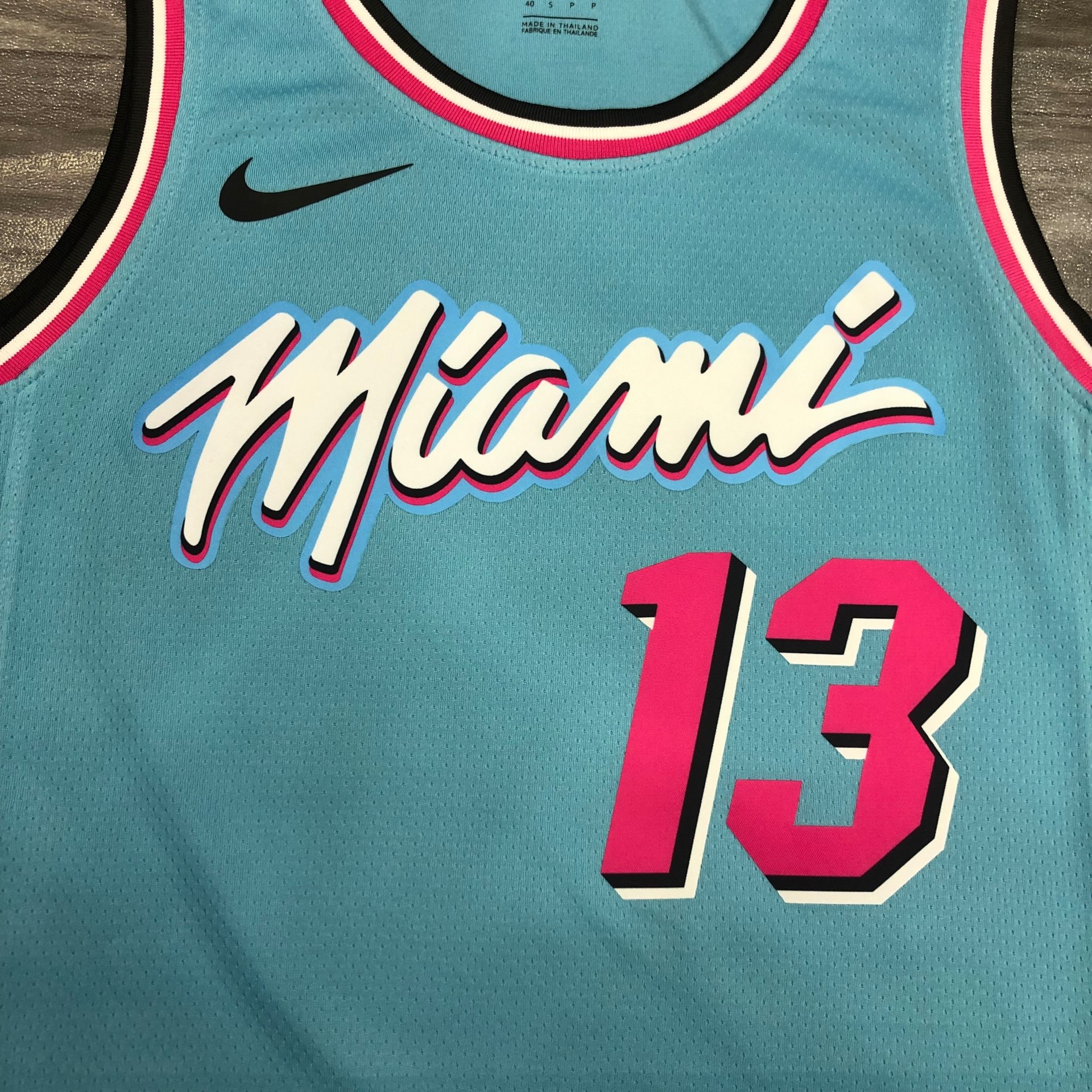 Bam Ado - Miami Heat *VICE - Pink* #13 - JerseyAve - Marketplace