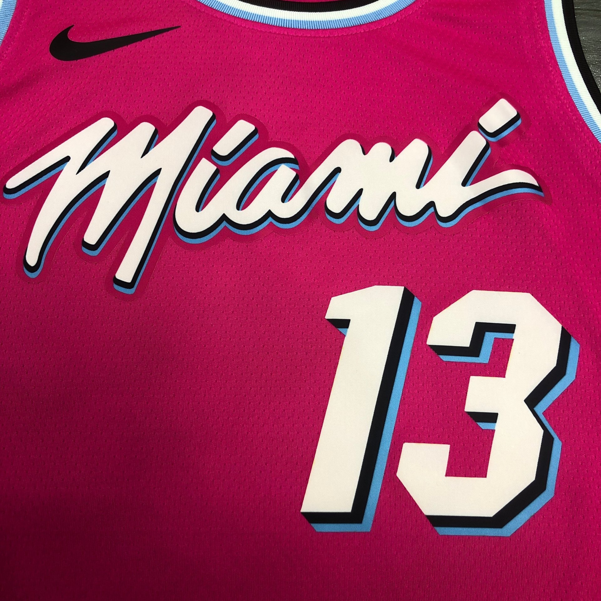 Bam Ado - Miami Heat *VICE - Pink* #13 - JerseyAve - Marketplace