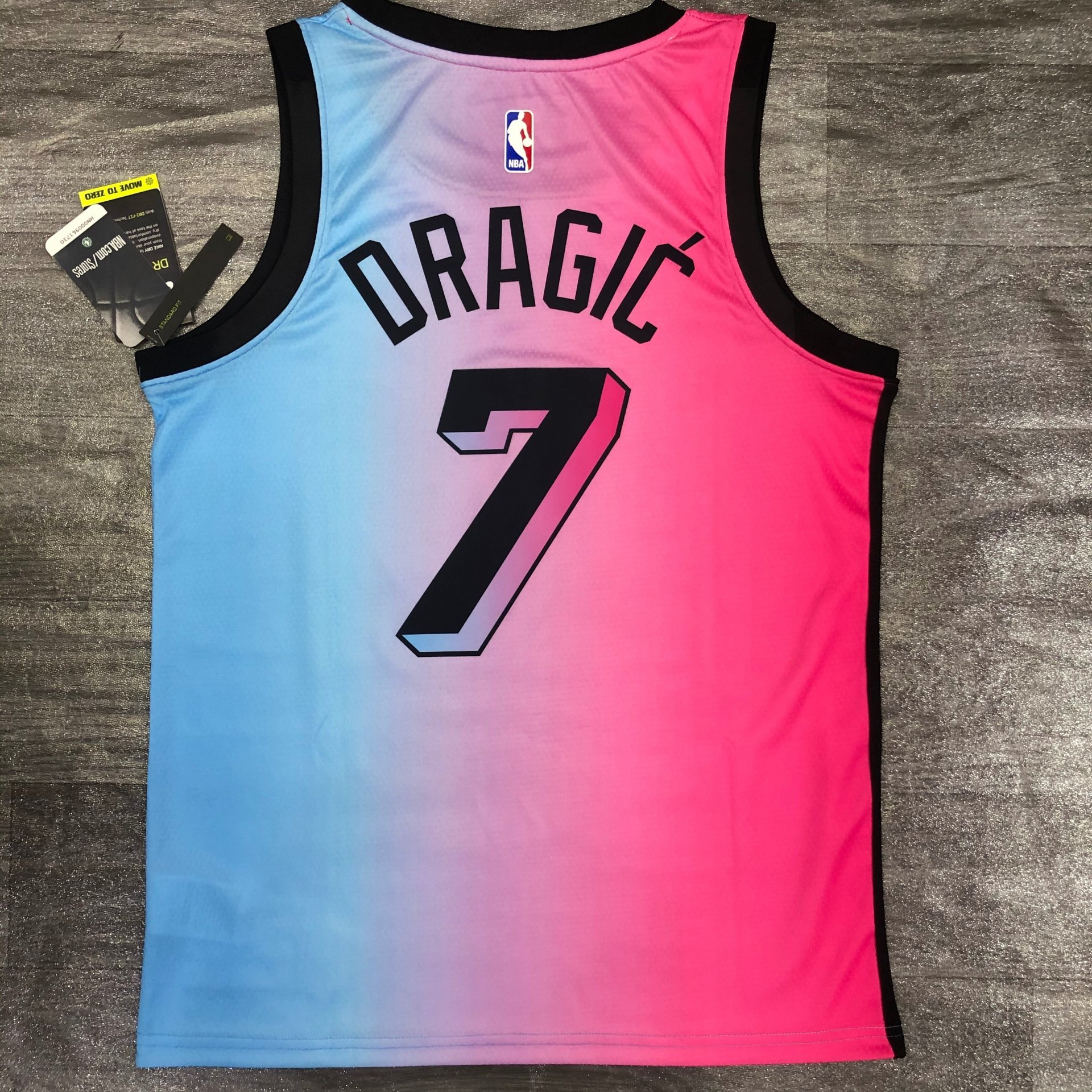NBA Goran Dragic Miami Heat 2021 City Edition Swingman Jersey Size