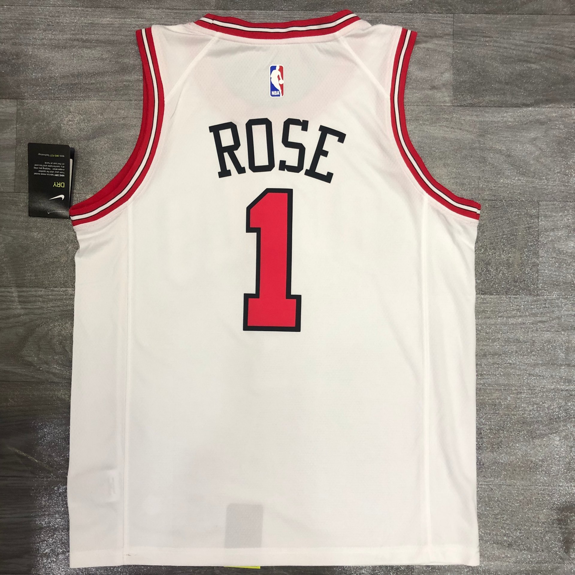 Derrick Rose - Chicago Bulls White Nike - JerseyAve - Marketplace