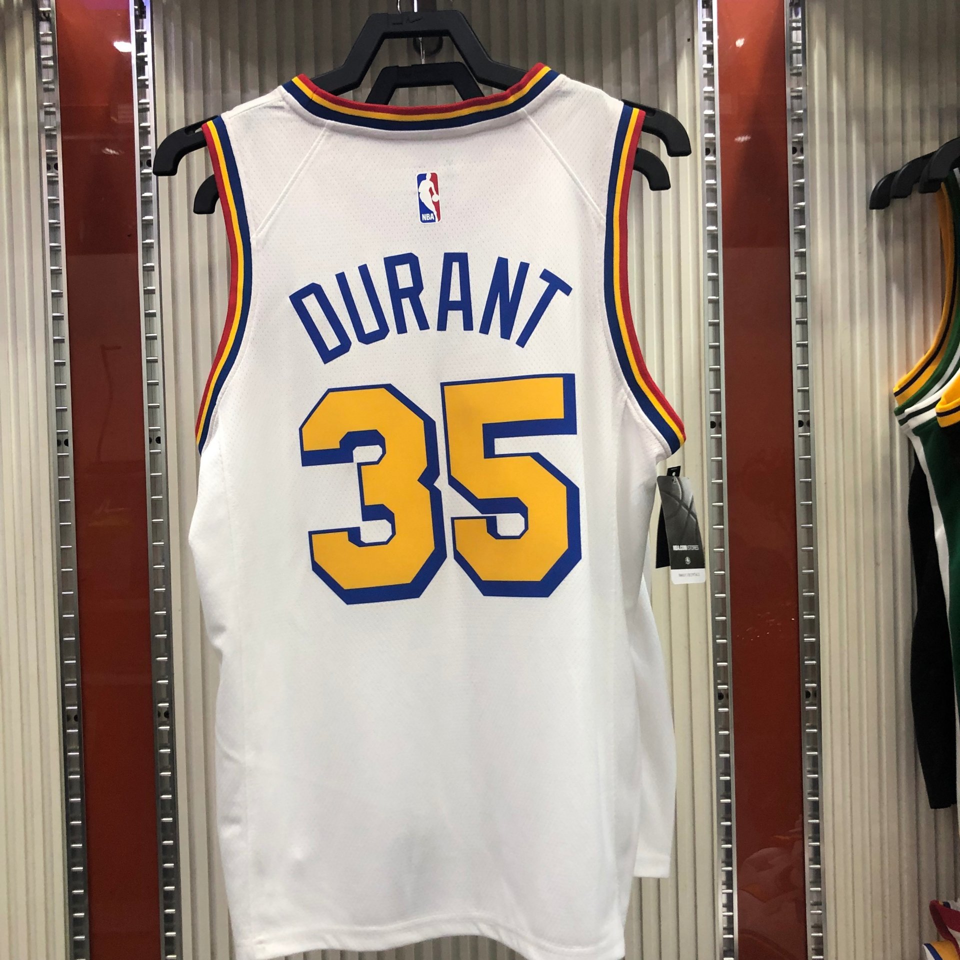 Men 35 Kevin Durant the Town Jersey Black Golden State Warriors Fans