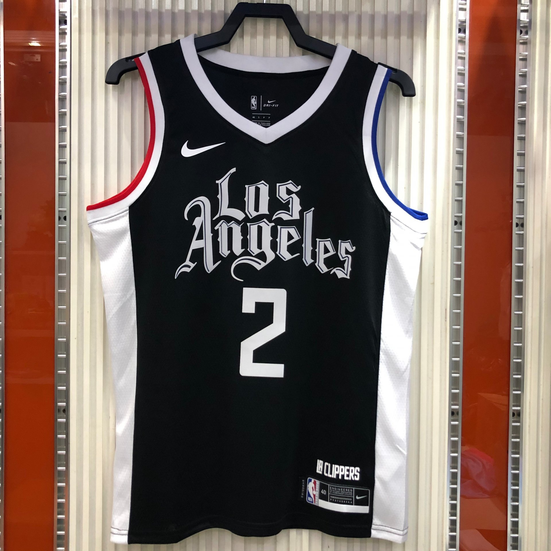 Kawhi Leonard 2020-21 Los Angeles Clippers City Edition Authentic