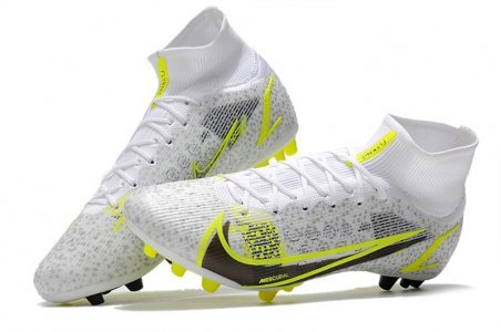 Nike Assassin 14 high top all knit waterproof FG football shoes Nike Superfly 8 Elite AG39-45