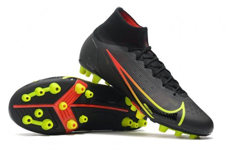 Nike Assassin 14 high top all knit waterproof FG football shoes Nike Superfly 8 EliteAG39-45