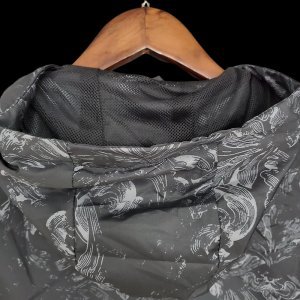 2021-2022 Windbreaker Sao Paulo Black Pattern S-2XL