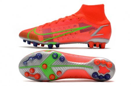 Nike assassin 14th generation high help full knit waterproof Ag football shoe Nike Superfly 8 eliteag39-45