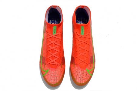 Nike assassin 14th generation high help full knit waterproof Ag football shoe Nike Superfly 8 eliteag39-45