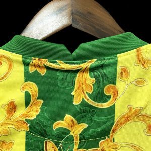 2022 Brazil special edition yellow green flower S-XXL
