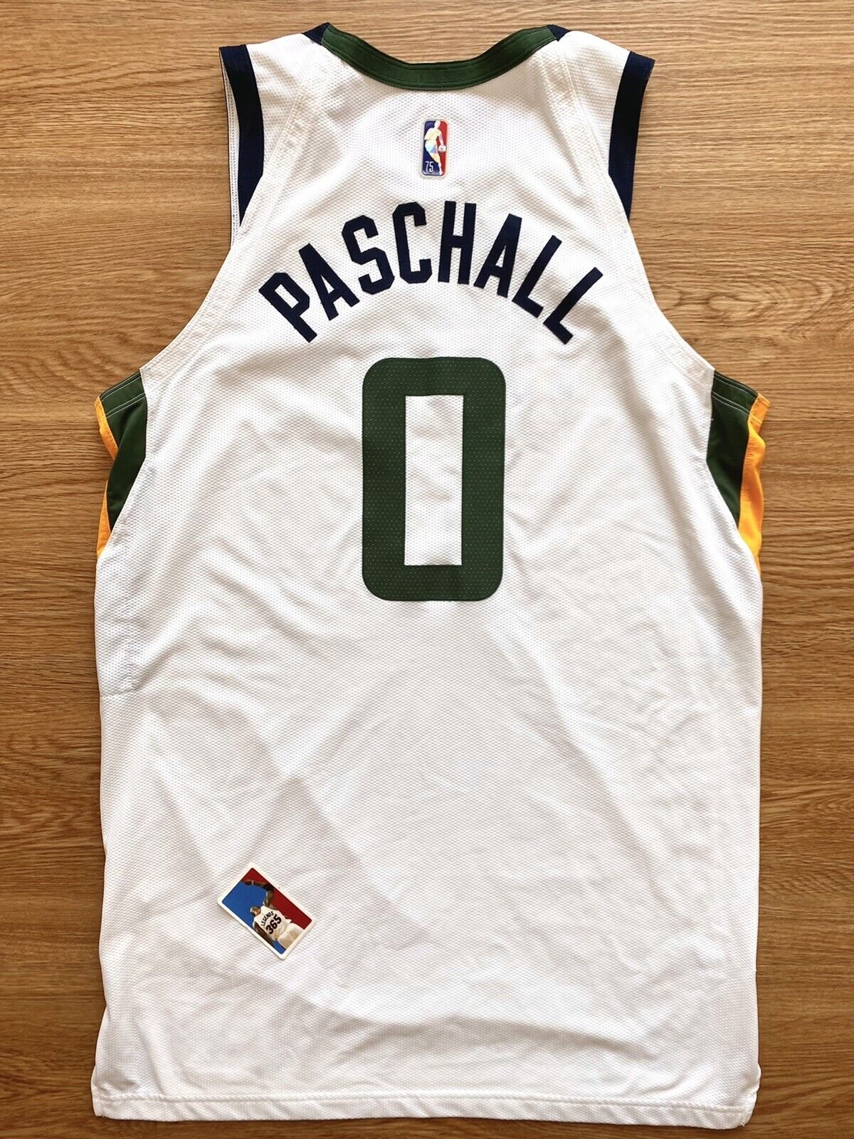 Eric Paschall Utah Jazz Game Worn Used Jersey 2022 NBA Playoffs Nike  Meigray COA - JerseyAve - Marketplace