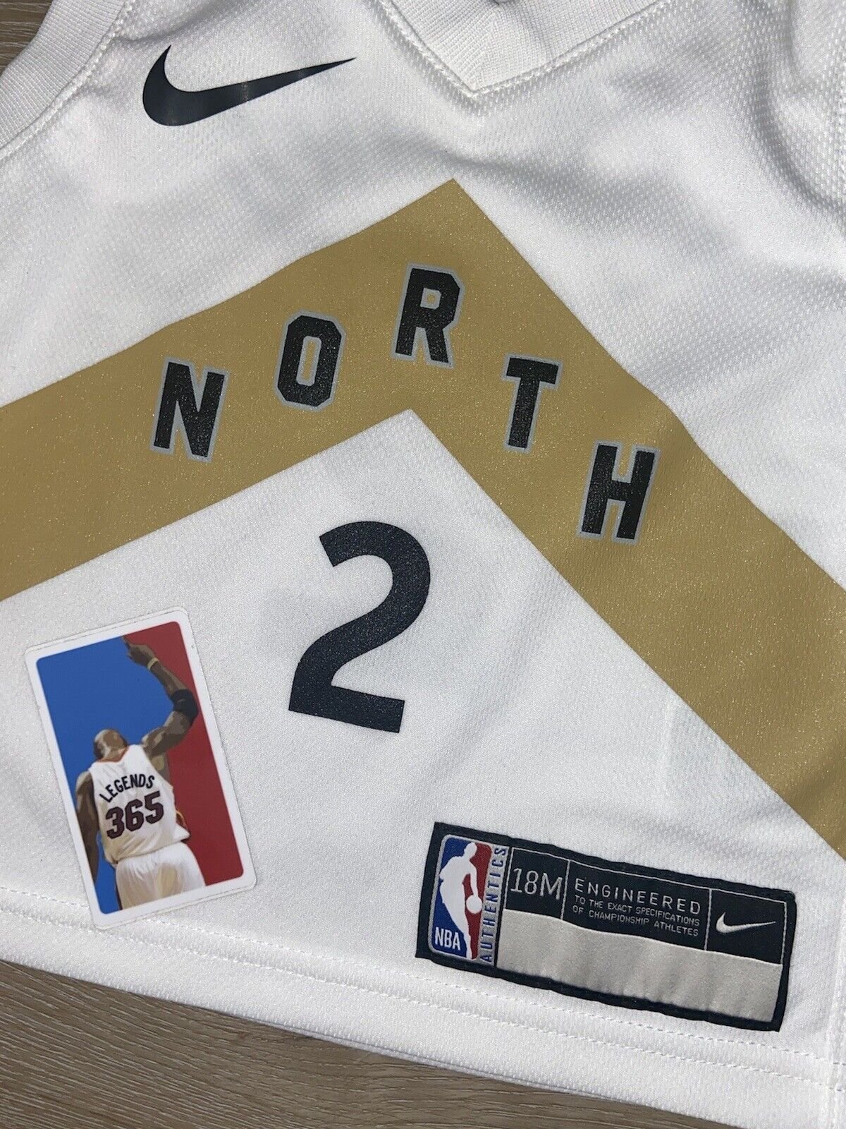 Kawhi Leonard Toronto Raptors golden edition - JerseyAve - Marketplace