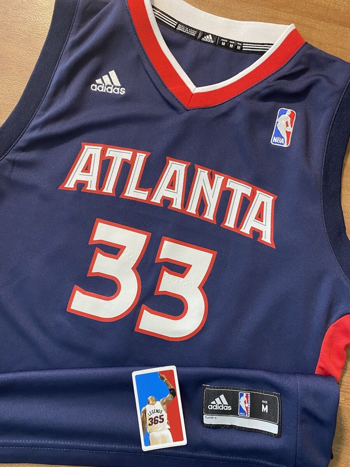 Vintage Atlanta Hawks #33 Jersey