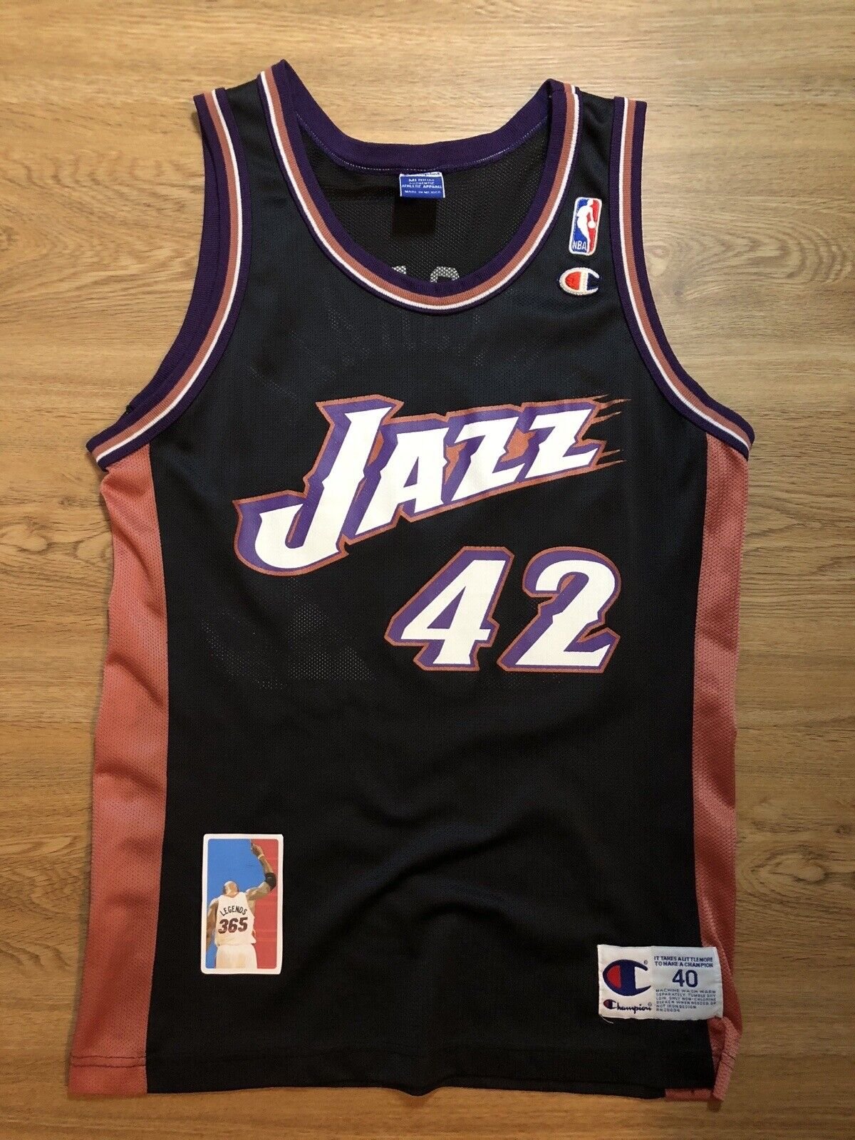 Vintage Champion Jason Williams Sacramento Kings #55 Jersey Men's 44