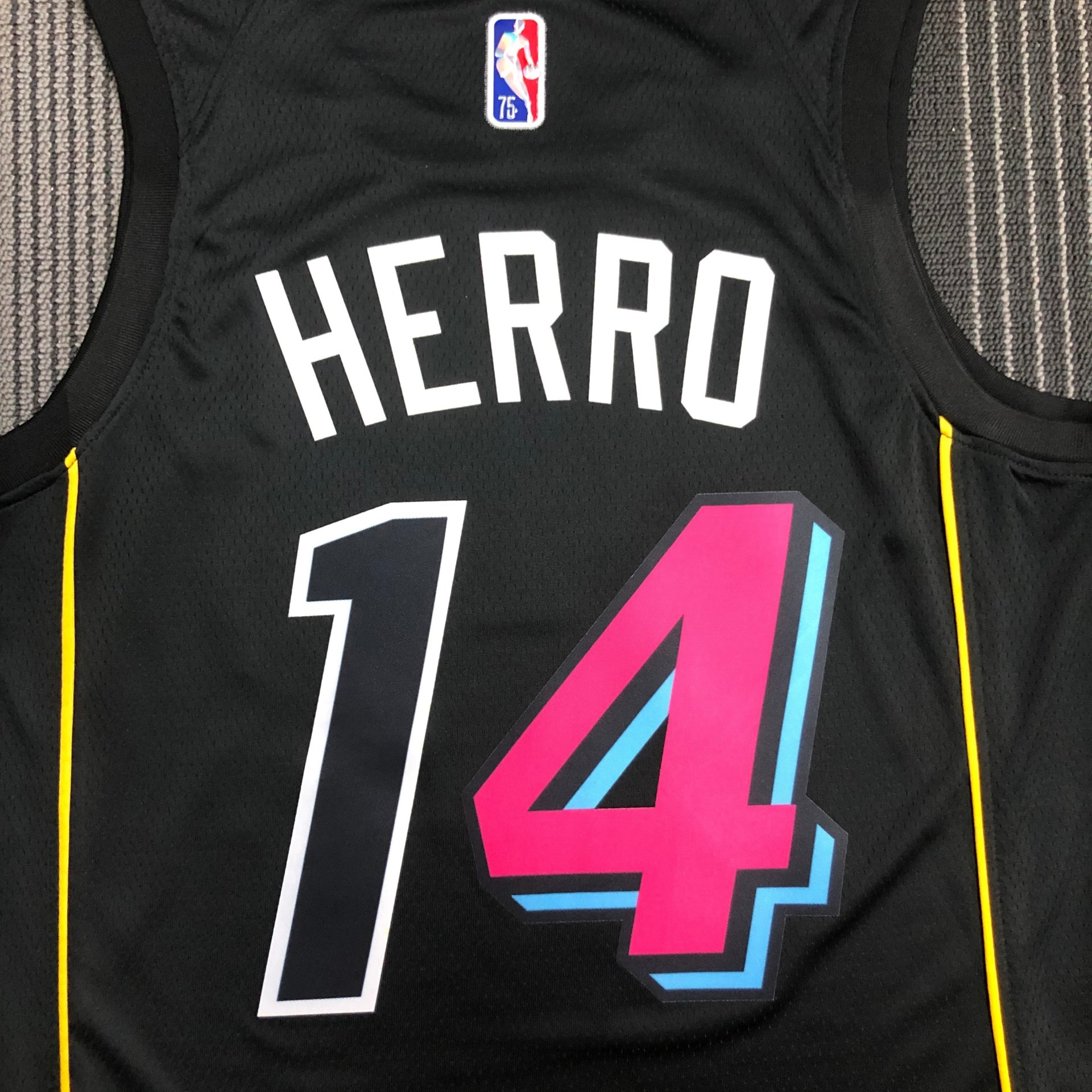 Tyler Herro - Miami Heat - Game-Worn City Edition Jersey - 2021-22 NBA  Season