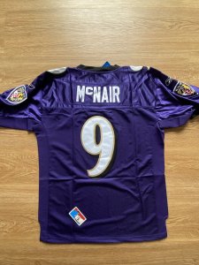Steve McNair Baltimore Ravens Authentic NFL Jersey Reebok Size 48 L Purple NWT 9