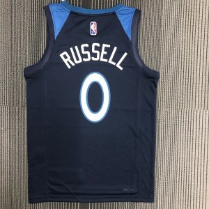 Minnesota Timberwolves - #0 D'Angelo Russell *DARK BLUE*