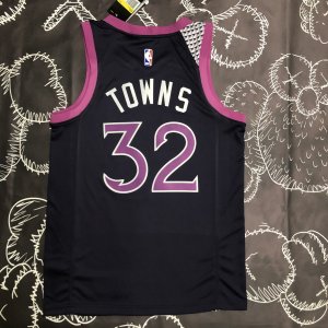 Minnesota Timberwolves - Minnesota Timberwolves - Karl-Anthony Towns *Black/purple*