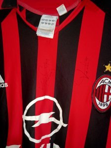 AC Milan 05/06 Jersey Signed By Maldini