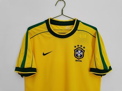 1998 Brazil home shirt