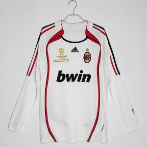 Long sleeves: 2006/07 season AC Milan away retro