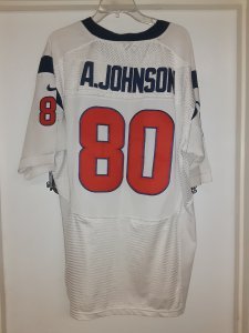 Houston Texans Andre Johnson #80 White NFL Jersey