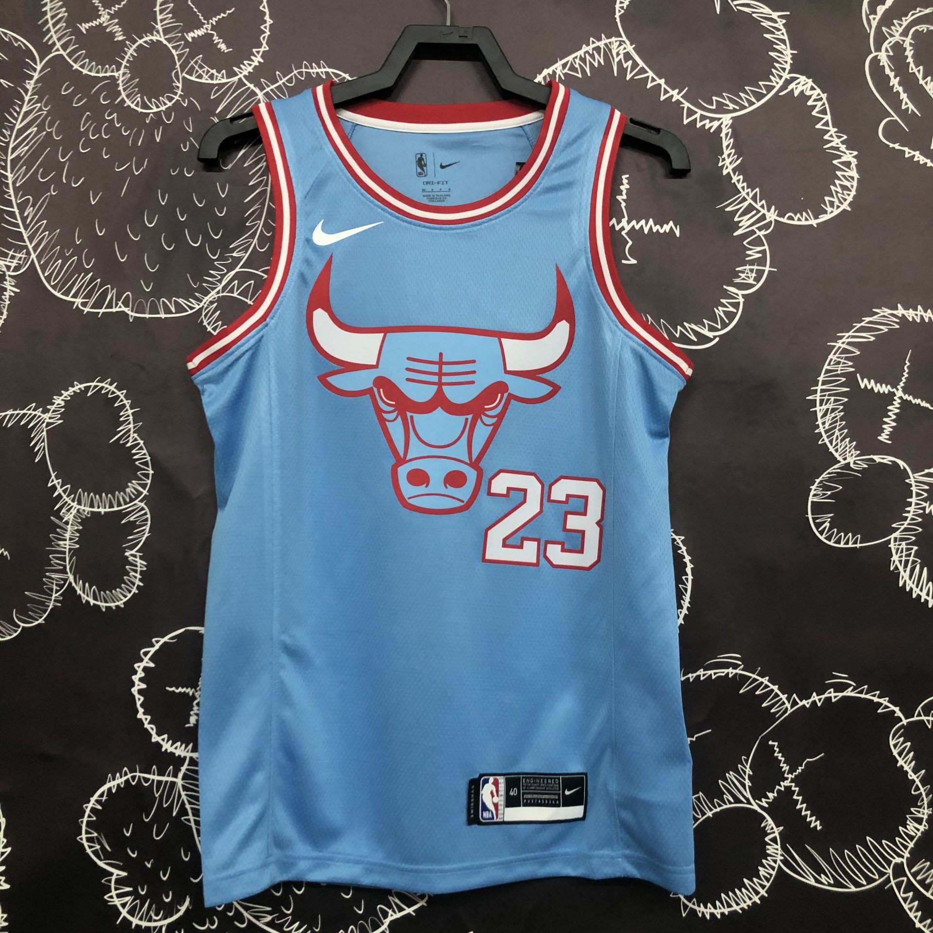 Michael Jordan Chicago Bulls City Edition Jersey 2019